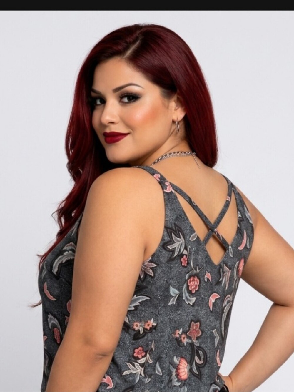Torrid Plus Size Whimsigoth Paisley Print Strappy Flowy Layered Tank Top 4X